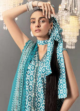 CL116 - Gul Ahmed Unstitched Lawn Printed 3P