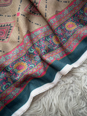 SA16 - Safina Printed Khaddar Jacquard 3P