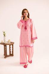 2PC Summer Embroidered Dress - 1127