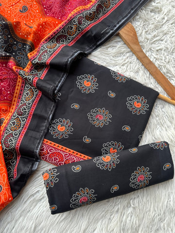 BSN89 - Bin Saeed Unstitched 3 Piece Lawn