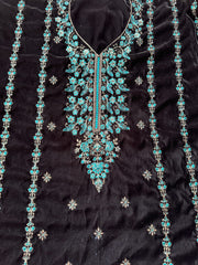 CV15 - Charizma Velvet Embroidered 3P