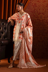 M243 - Sana Safinaz Linen Embroidered 3P