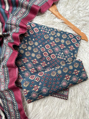 BSN78 - Bin Saeed Unstitched 3 Piece Lawn