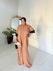Camel Brown drape set