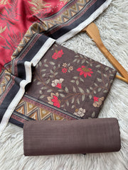 SA18 - Safina Printed Khaddar Jacquard 3P