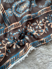 SA82 - Safina Printed Khaddar Jacquard 3P