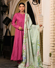 Aadat Stole (Crystal Green)