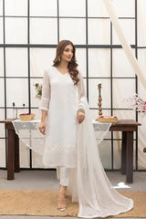 Ivory - 3 Piece (Unstitched)