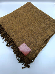 Premium Quality Dark Brown Woolen Blend Shawl
