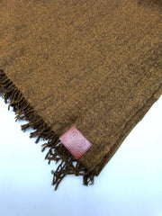 Premium Quality Dark Brown Woolen Blend Shawl