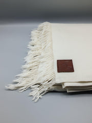 Premium Quality Off-white Woolen Blend Shawl