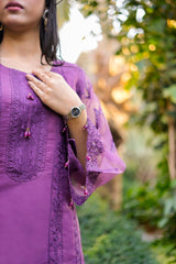 MAUVE - 3 Piece (Unstitched)