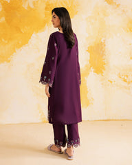 2PC LUXURY EMBROIDERED DRESS - 1100
