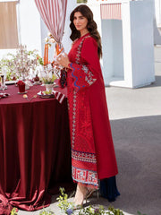 217 - B - Embroidered Lawn 3P