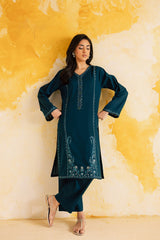 2PC LUXURY EMBROIDERED DRESS - 1106