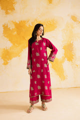 2PC LUXURY EMBROIDERED DRESS - 1110