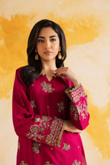 2PC LUXURY EMBROIDERED DRESS - 1110
