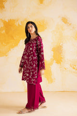 2PC LUXURY EMBROIDERED DRESS - 1112