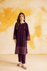 2PC LUXURY EMBROIDERED DRESS - 1099