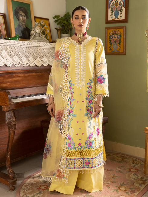 LLE - 04 - Eid Embroidered 3P Lawn