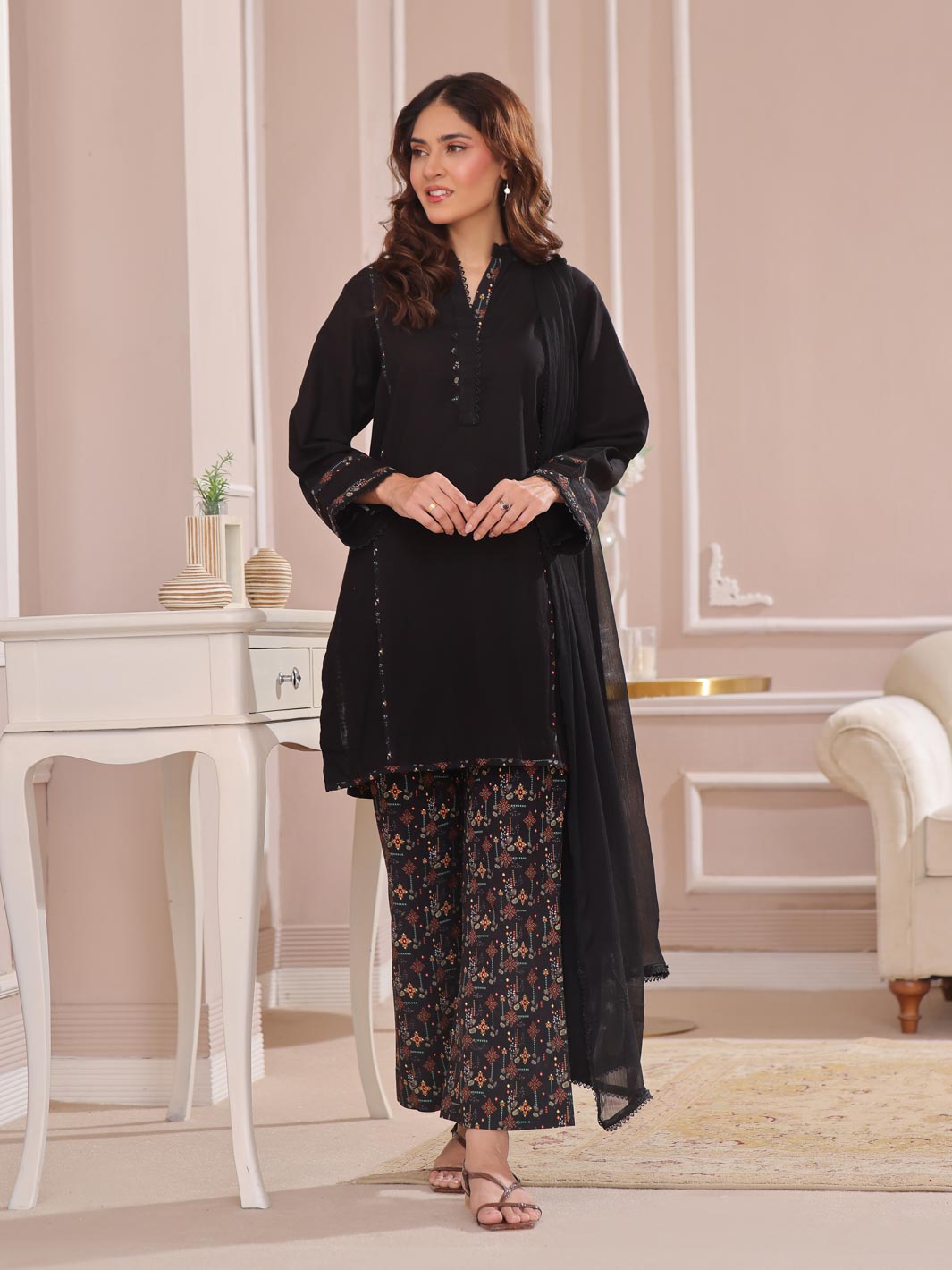 Sehraab 3 Piece | Khaddar |