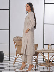 Kalidaar Co-Ord Set-Ash Grey
