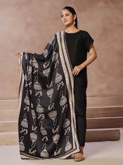 Jhumka Odhni (Black)