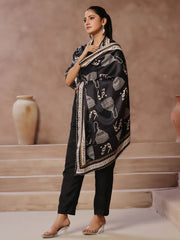 Jhumka Odhni (Black)