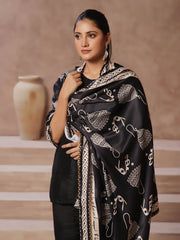 Jhumka Odhni (Black)