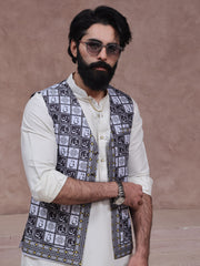 Huzoor Waistcoat (Monochrome)