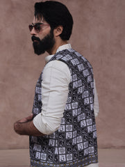 Huzoor Waistcoat (Monochrome)
