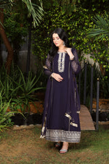 KURTI 123-NAVY BLUE