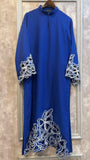 Royal Blue Embroidered two pc