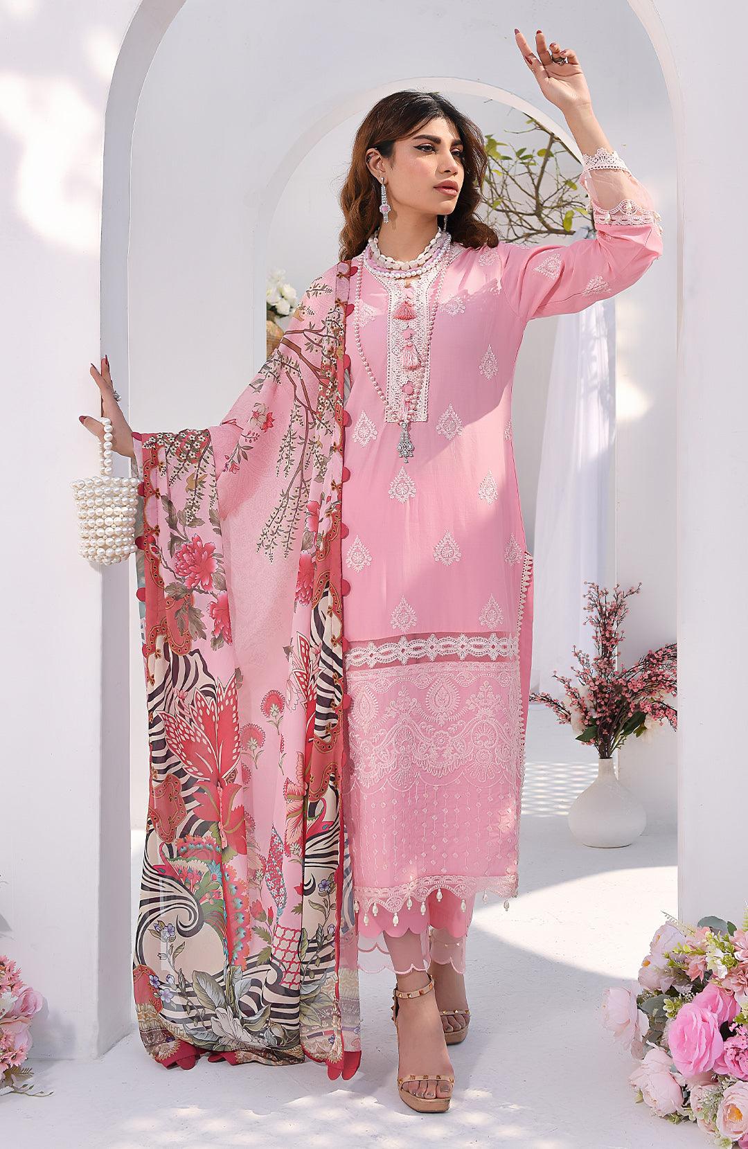 Prestige | 3-Pc Lawn Embroidered Suit