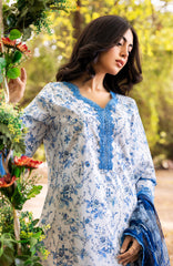 Margherita | 3Pc Lawn Chikankari Suit