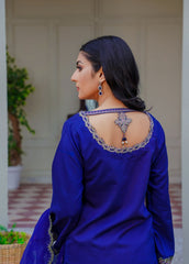 PRET 3PC Embroidered Dress