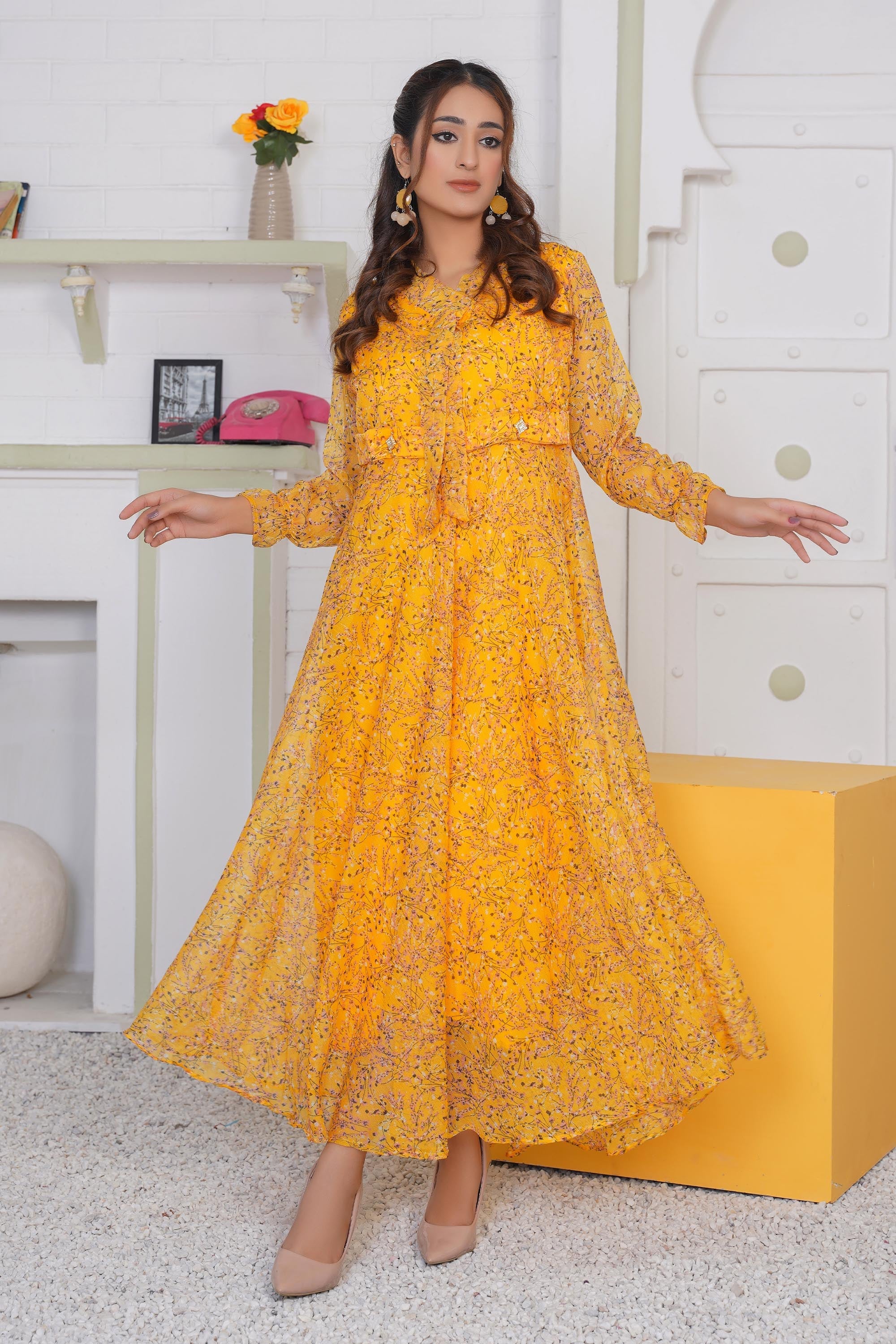 Gold Blossom Maxi