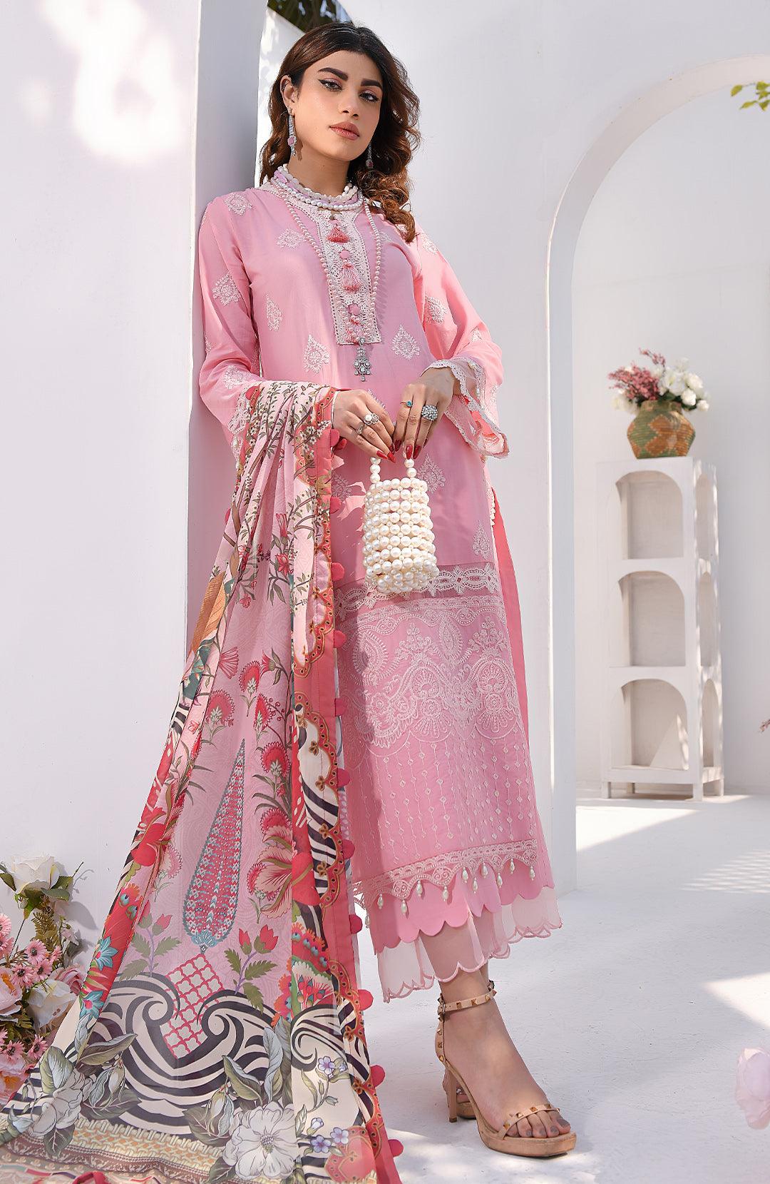 Prestige | 3-Pc Lawn Embroidered Suit