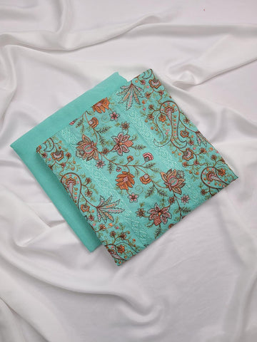 MD 158 - Karandi Embroidered 2P