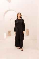 2PC Embroidered Dress - 1074