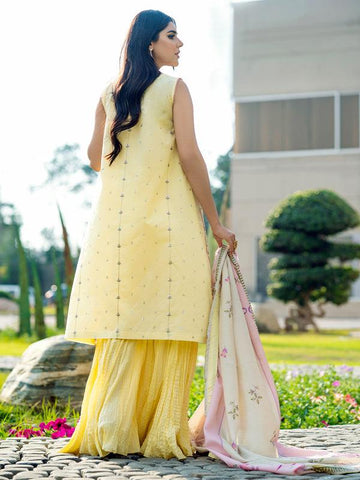 1812 B - Luxury Embroidered 3P-Lawn