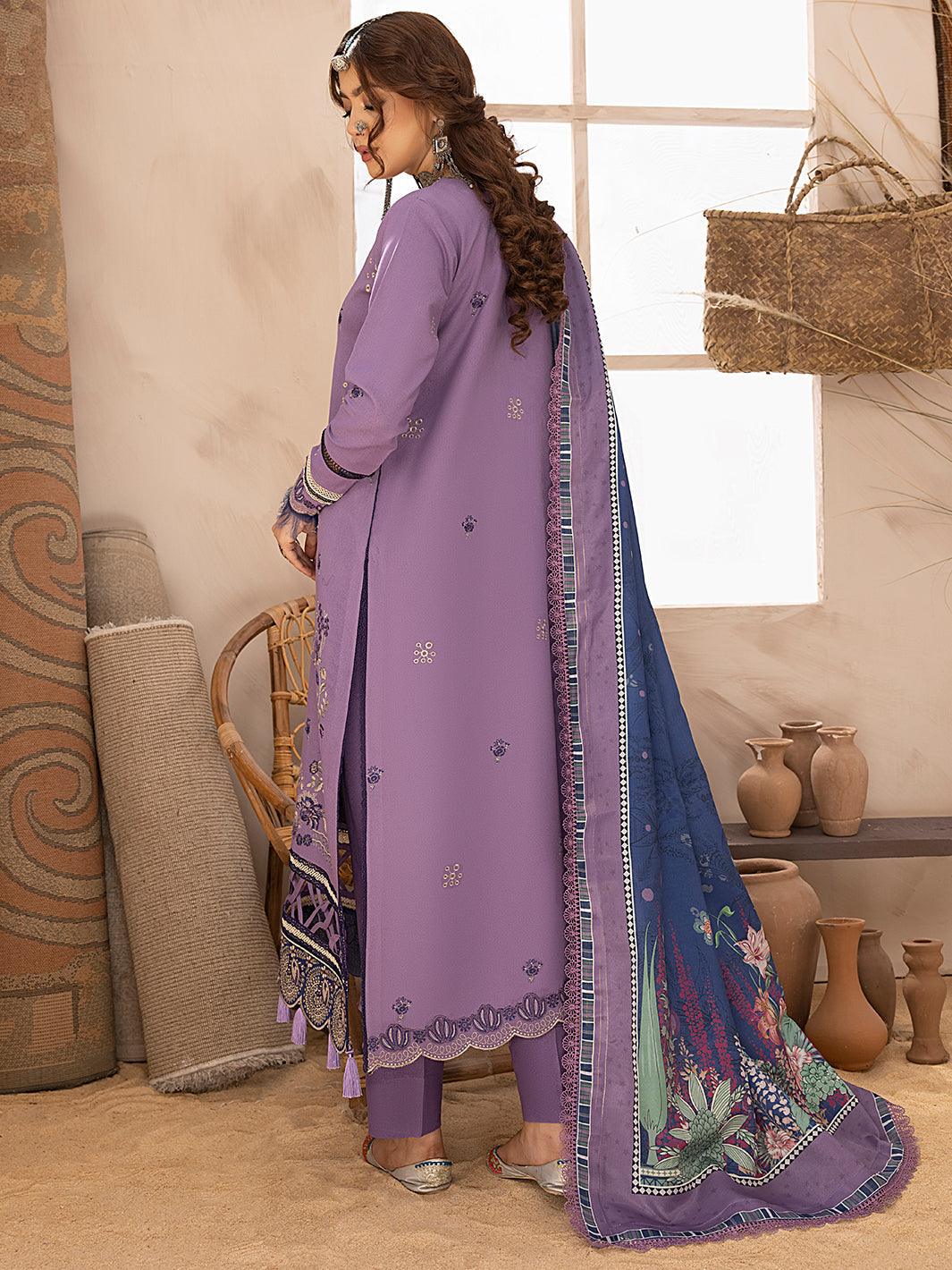 1906 - B   | Karandi Embroidered 3P
