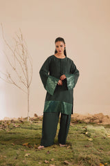 2PC Luxury Embroidered Dress- RSBG18