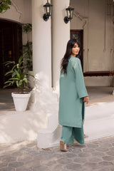 2 PC Solid PSK 01 - Sea Green
