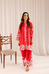 MVS-FLORA-009 / 2PC STITCHED