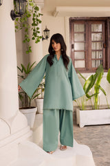 2 PC Solid FSK 03 – Sea Green
