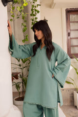 2 PC Solid FSK 03 – Sea Green