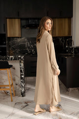 Solid 2PC Dress - SP-02 Skin