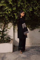2PC Winter Embroidered Dress-1176