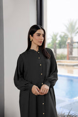 Solid 2PC Dress - SP-05 Black